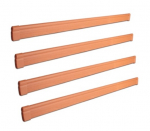 Extended Bed Side Rail -Lomond Set 4 - Beech