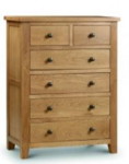 Marlborough Oak 4+2 Drawer Chest