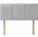 Double Divan Headboard - 20" Padded Paneled