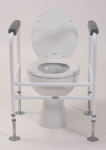 Height Adjustable Toilet Surround c/w Floor Fixings