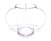 Clear 2 Handled Beaker Graduated