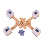 Langham Linked Adjustable Height Chair Raisers