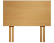 Double Wooden Headboard 4ft6 Beech