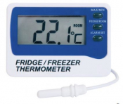 Thermometer - Refrigerator - Remote Sensor & Alarms