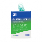 Anti-Bac Wipes All Purpose On Roll - Green