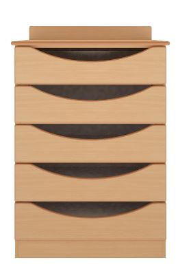 Dementia 5 Drawer Wide Chest In Beech