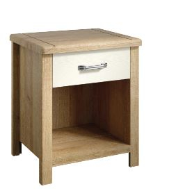 Stratford 1 Drawer Bedside Cabinet with Lock