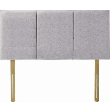Double Divan Headboard - 20Inch Padded Paneled