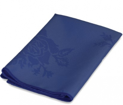 Rose Design Napkins 16Inch x 16Inch in Navy Blue