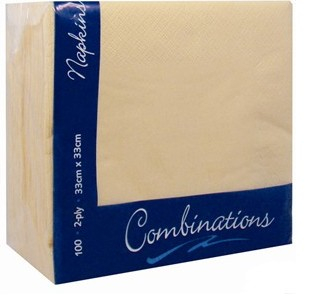Apricot 2 Ply Serviettes
