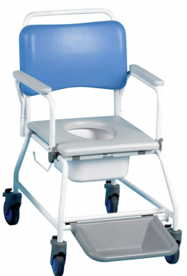 18Inch Commode & Shower Chair With Rack