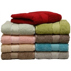 Colour coded towels