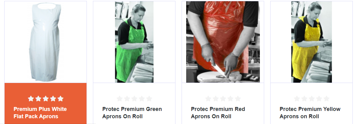 Covid-19 PPE Products from Protec®~ Aprons