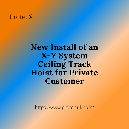 New Install - X-Y Ceiling Track Hoist for Private Customer