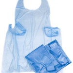 Blue Flat Pack Aprons