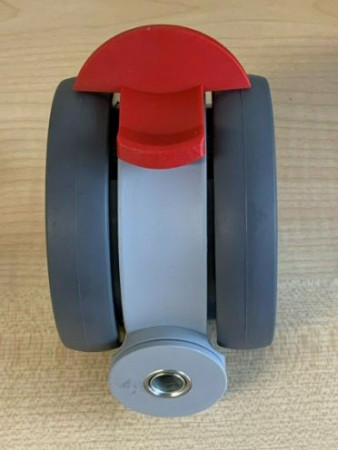 Sara Stedy Pair Rear Braked Castors