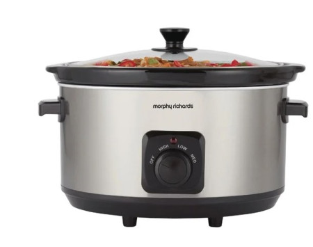 6.5Ltr Stainless Steel Slow Cooker