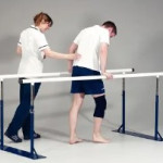Height Adjustable Folding Parallel Bars