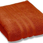 Terracotta Bathroom Flannel