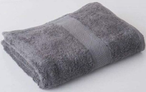Grey Bathroom Flannel