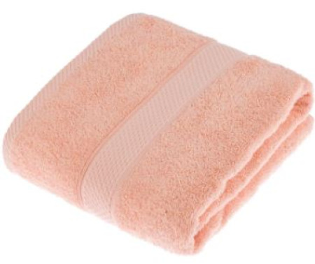 Peach Bathroom Flannel
