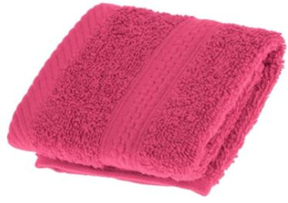 Pink Bathroom Flannel