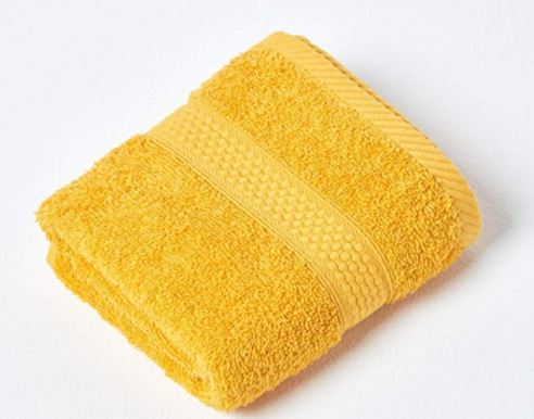 Lemon Bathroom Flannel
