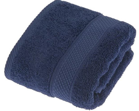 Navy Bathroom Flannel