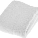 White Bathroom Hand Towel