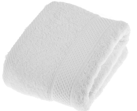 White Bathroom Hand Towel