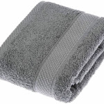 Grey Bathroom Hand Towel