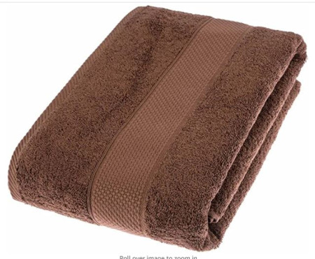 Chocolate Bath Sheet
