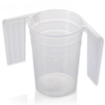 Clear Specialist Twin Handle Beaker With No Lid