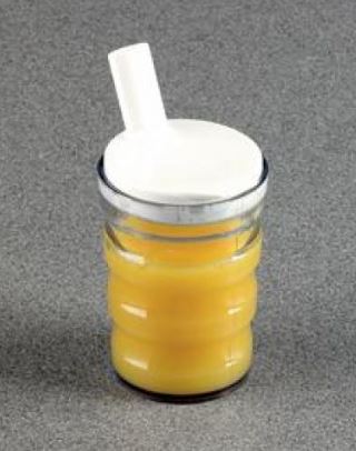 Sure Grip Clear Non Spill Mug With Lid