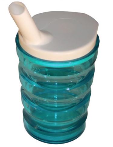 Sure Grip Blue Non Spill Mug with Lid