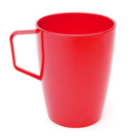 Red Antimicrobial Beaker With Handle
