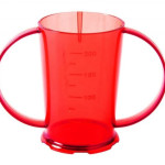 Red Copolyester 2 Handled Beakers