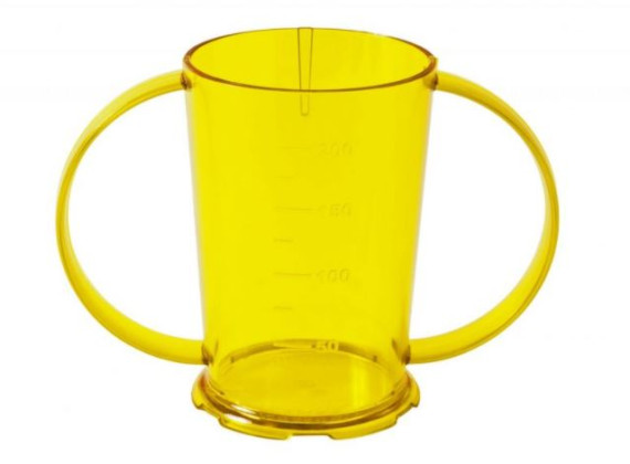 Yellow Copolyester 2 Handled Beakers