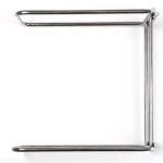 Chrome Folded Bed Cradle (Not adjustable height)