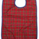 Red Long Patient Protector Bibs