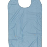 Adult Washable Bib - 90cm Light Blue