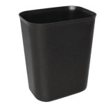 Rect Bedroom Bin - Black - 6L
