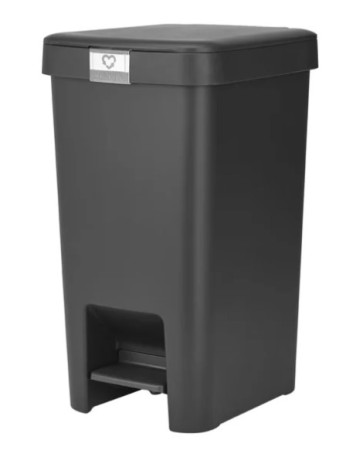 Step-Up Pedal Bin 16 Litre Dark Grey