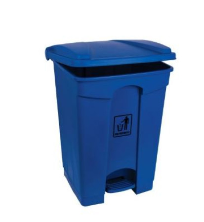 Pedal Bin - Polypropylene 45L Blue