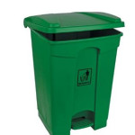 Pedal Bin - Polypropylene 45L Green