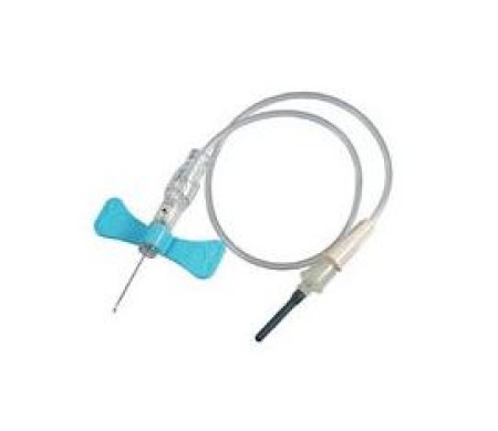 Blood Collection Set - 23g - Blue (Safetylok)- Box Of 50
