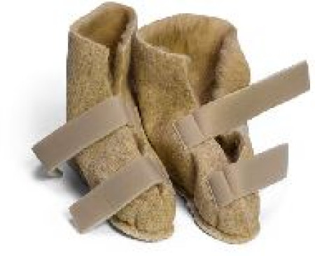 Wool Slipper - Foot Support (pair) Large