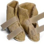 Wool Slipper Foot Support Small (Pair)
