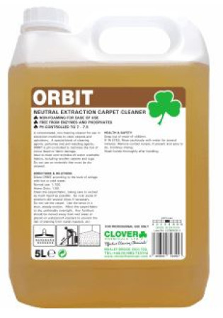Carpet Extraction Cleaner Orbit - 5Ltr