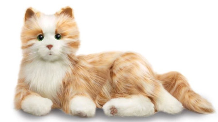 Joy for All Orange Tabby Companion Cat